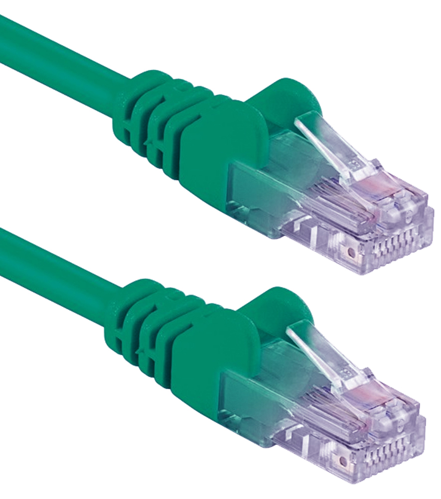 Cavo di rete Patch Cat. 5e Verde 7,5m INTELLINET - immagine 3