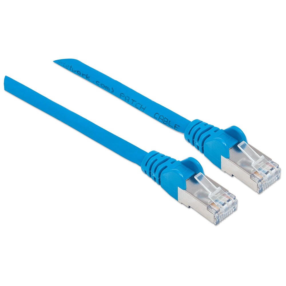 Cavo Patch Rame Schermato Cat. 5e Blu 20m INTELLINET - immagine 3
