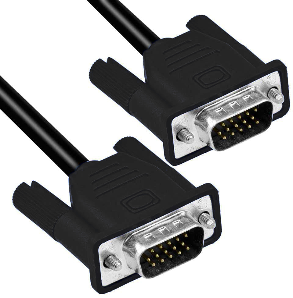 Cavo monitor SVGA 3,0 mt Nero MANHATTAN - immagine 3