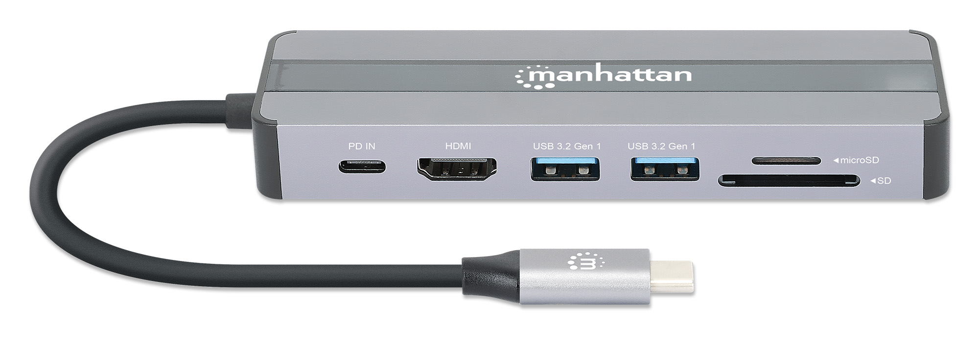 Docking Station USB-C™ 7-in-1 con Power Delivery 4K MANHATTAN - immagine 3