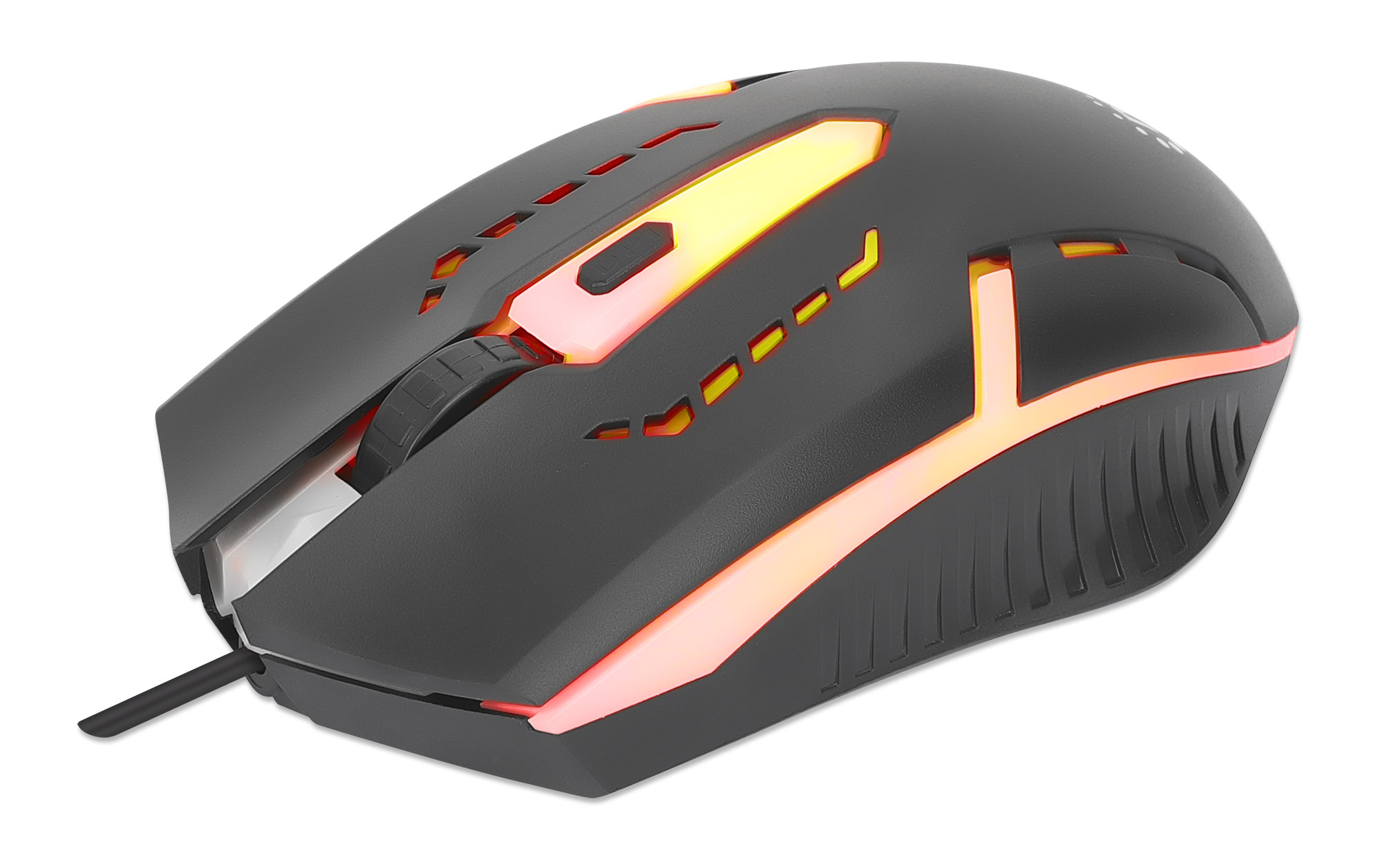 Mouse Ottico Gaming USB 1500dpi Retroilluminazione LED RGB MANHATTAN - immagine 3