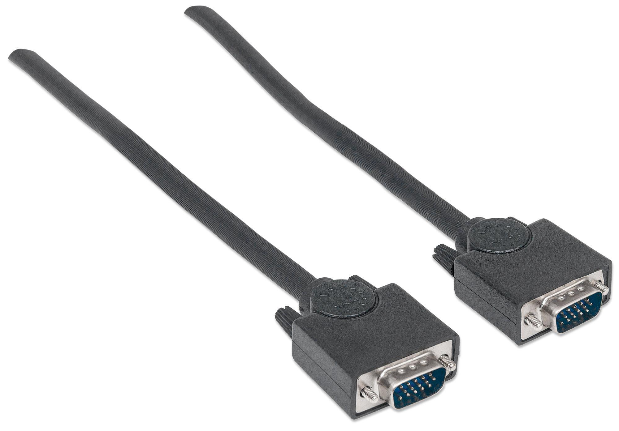Cavo Monitor Svga 3m: qualità e connessione perfetta MANHATTAN - immagine 3