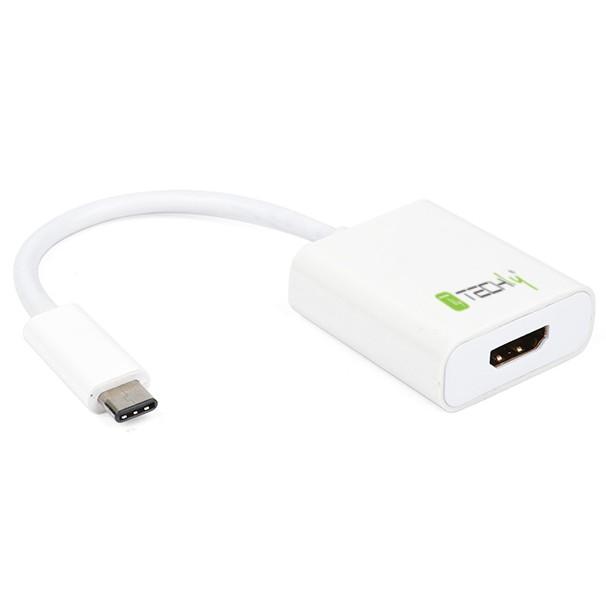Cavo Convertitore Adattatore da USB-C™ M a HDMI 1.4 F TECHLY - immagine 3