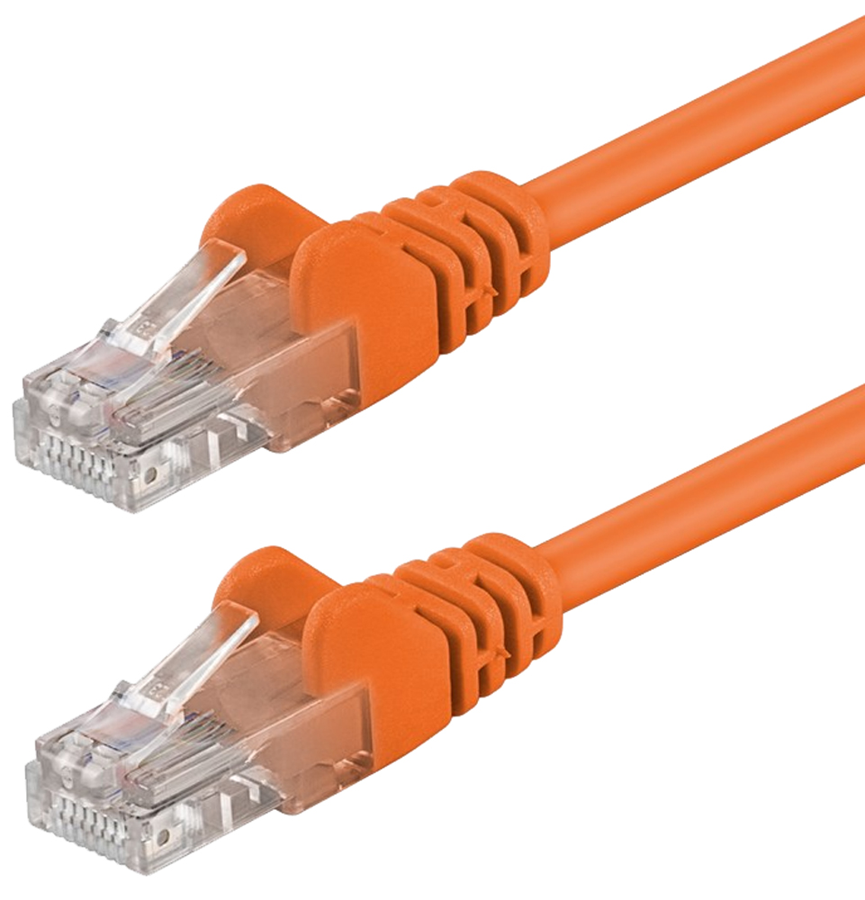 Cavo di Rete Patch Cat. 5e Arancione 10m INTELLINET