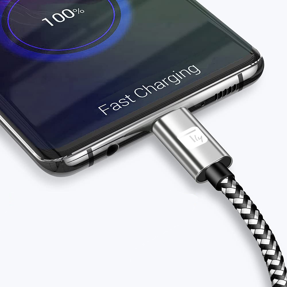 Cavo USB A Maschio 2.0 / USB-C™ Maschio 2A 2 m Alluminio TECHLY - immagine 4