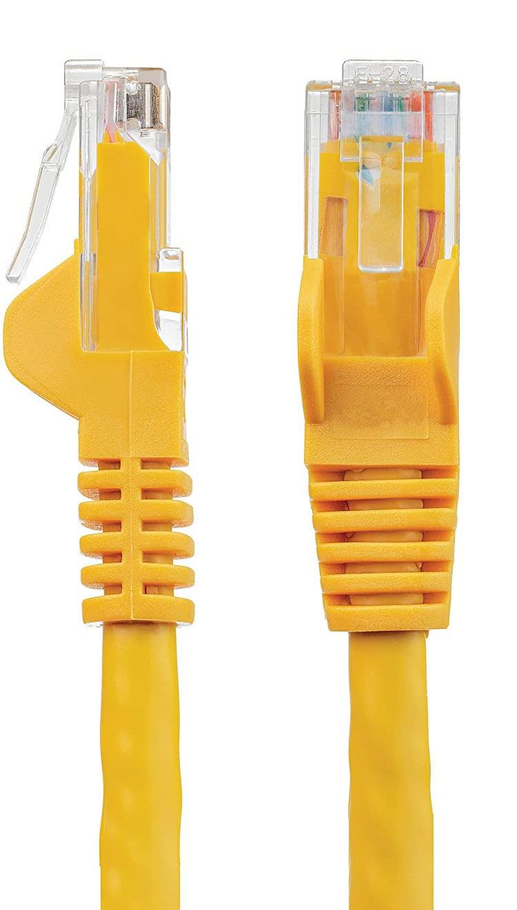 Cavo di Rete Giallo Cat. 5e - 5 mt INTELLINET - immagine 3