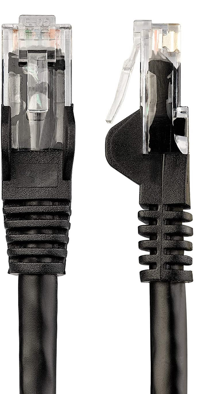 Cavo di Rete Nero Cat. 5e 1mt - Patch UTP INTELLINET - immagine 4
