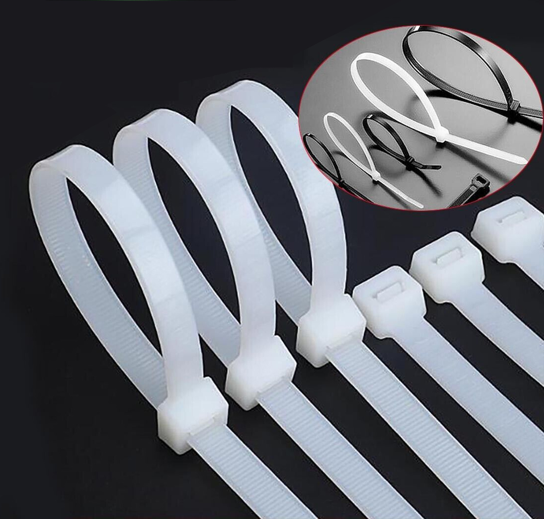 Fascette autobloccanti: Set da 100 pezzi bianche 380x7,6mm TECHLY - immagine 4