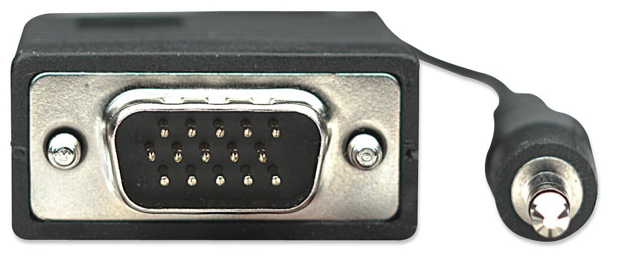 Cavo SVGA Audio 4,5 mt MANHATTAN - immagine 4