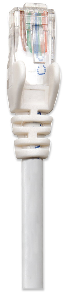 Cavo di rete Patch Cat. 6 Bianco 7,5m - Prestazioni in Rame UTP INTELLINET - immagine 5