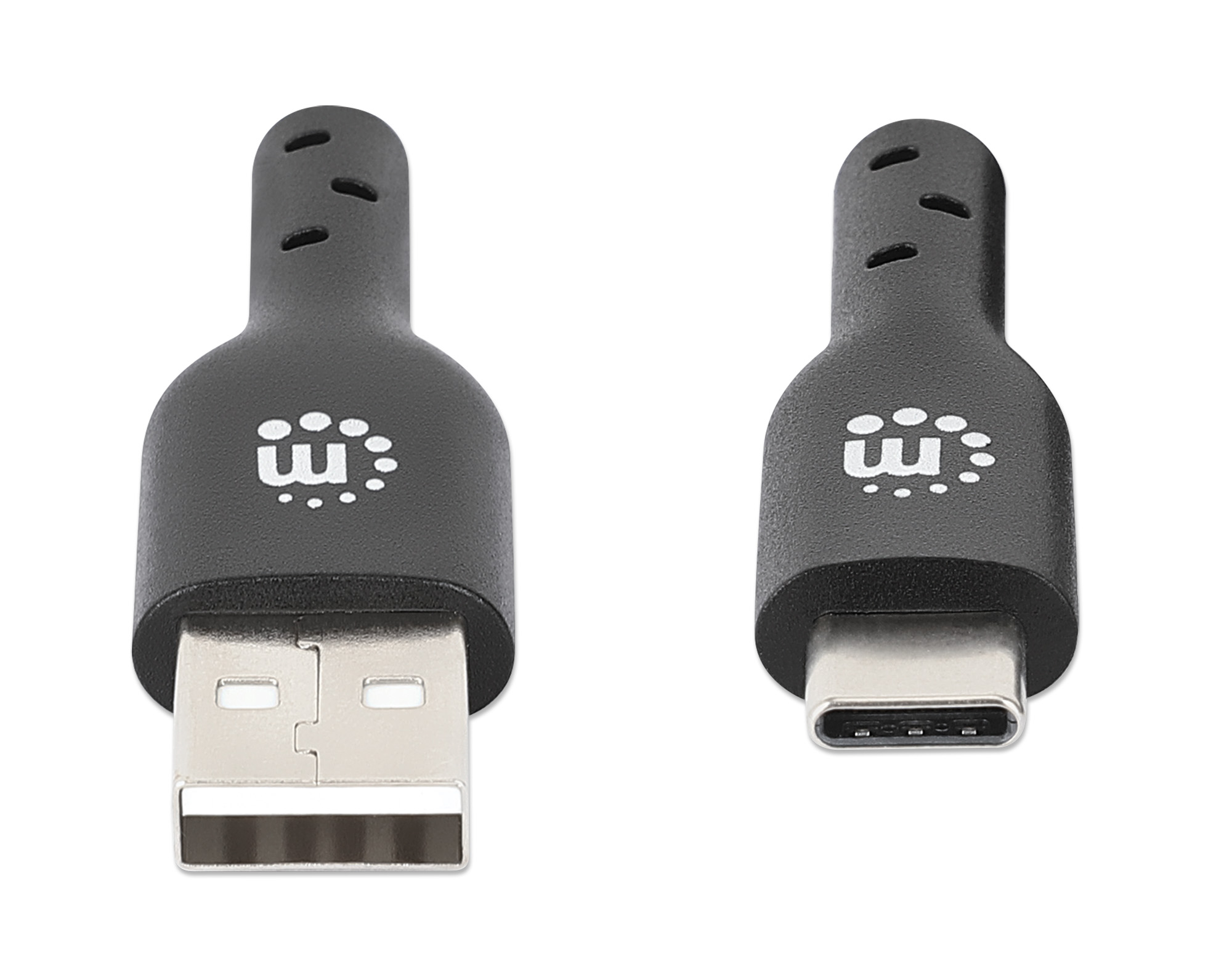 Cavo HiSpeed USB A Maschio / USB-C Maschio 2m Nero MANHATTAN - immagine 4