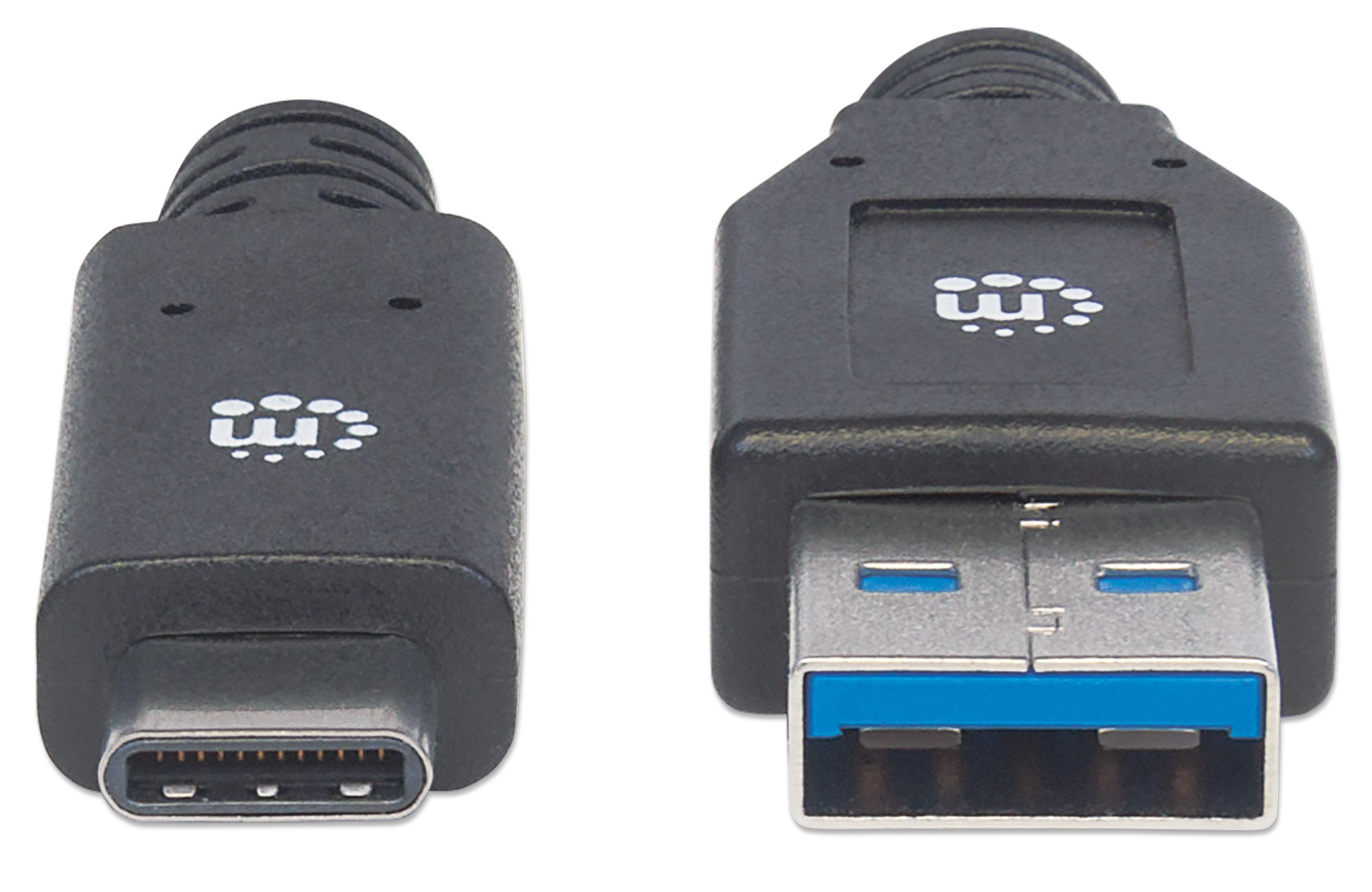 Cavo USB 3.2 Gen1 tipo A Maschio / USB-C™ Maschio 3m Nero MANHATTAN - immagine 4