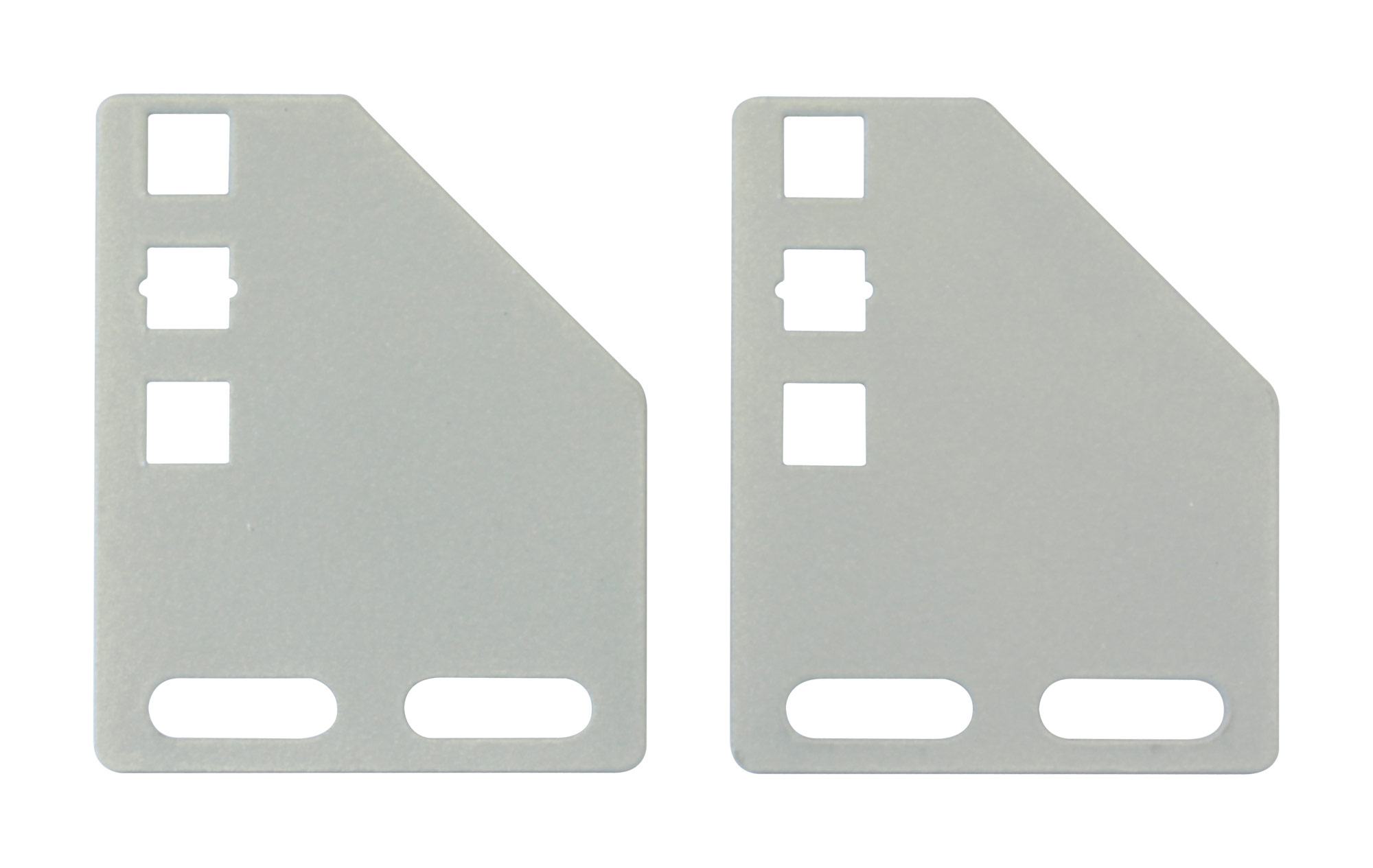 Staffe per Montaggio Verticale su Montanti Rack Silver TECHLY PROFESSIONAL - immagine 4