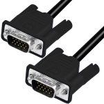 Cavo SVGA 1,8 mt Nero: qualità e connessione impeccabile MANHATTAN