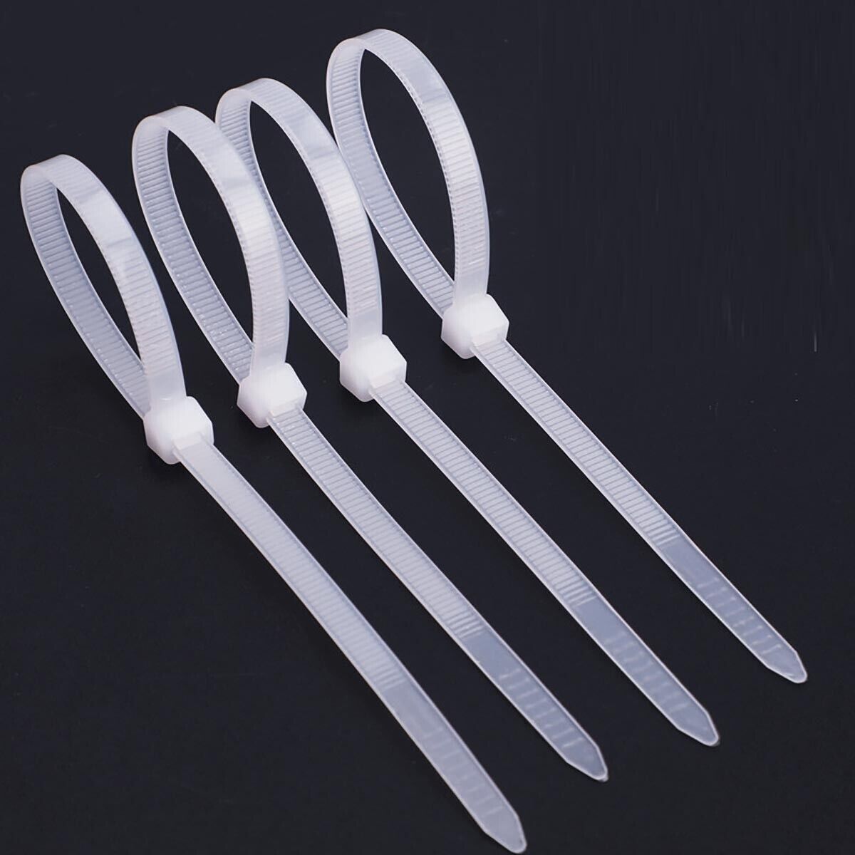 Fascette autobloccanti: Set da 100 pezzi bianche 380x7,6mm TECHLY - immagine 5