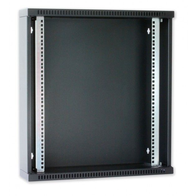 Armadio Rack 19'' Flat a muro p.15cm 6 unità sezione unica Nero TECHLY PROFESSIONAL - immagine 5