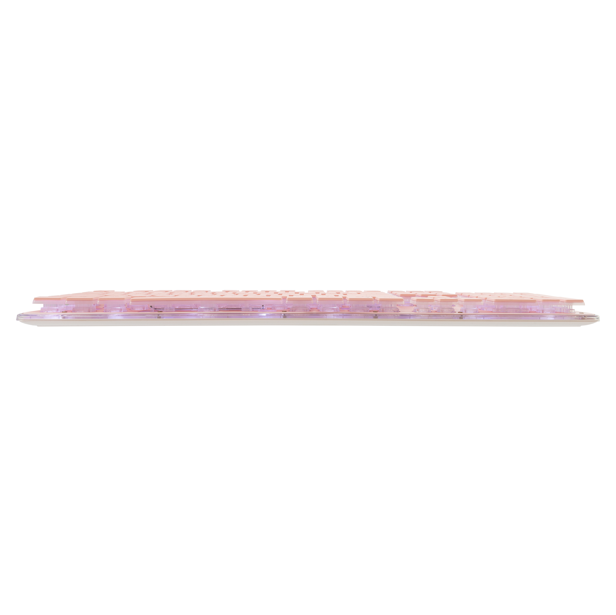 Tastiera Gaming USB 104 Tasti con Retroilluminazione LED Rosa WHITE SHARK - immagine 5