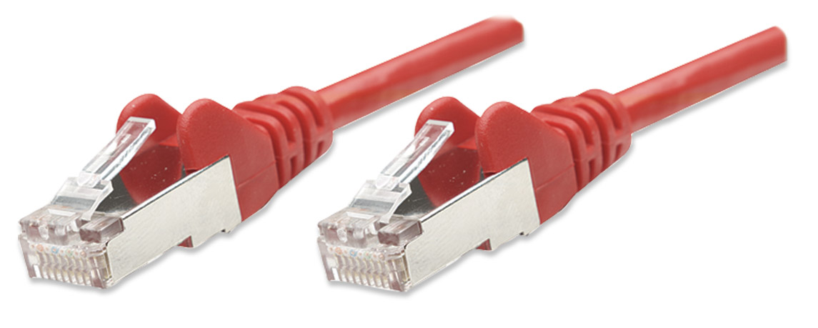 "Cavo Patch Cat. 5e Schermato Rosso da 5 m" INTELLINET - immagine 4