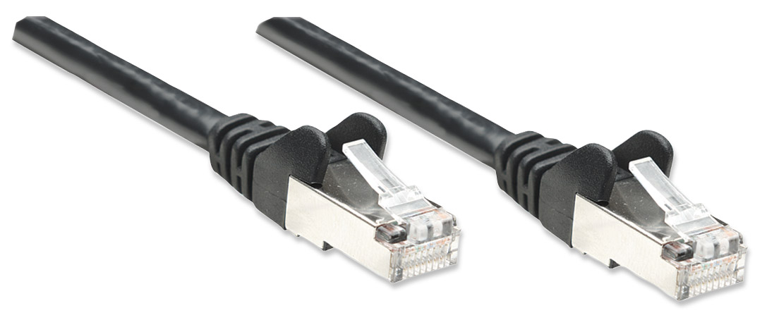 Cavo di rete Patch 15m Cat. 5e Nero - Alta qualità e prestazioni INTELLINET - immagine 4