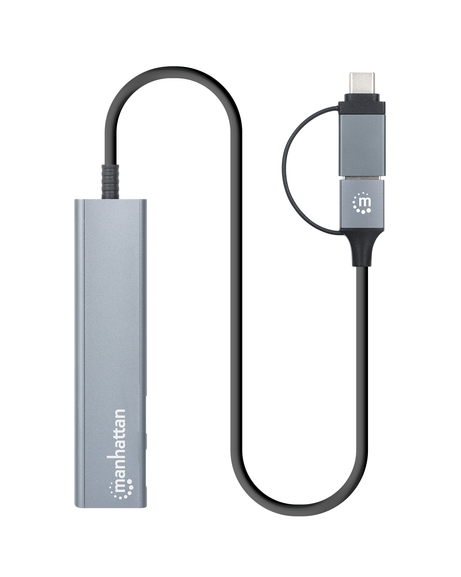 Hub 2 Porte USB-A + 2 Porte USB-C™ USB 3.2 Gen 1 MANHATTAN - immagine 5