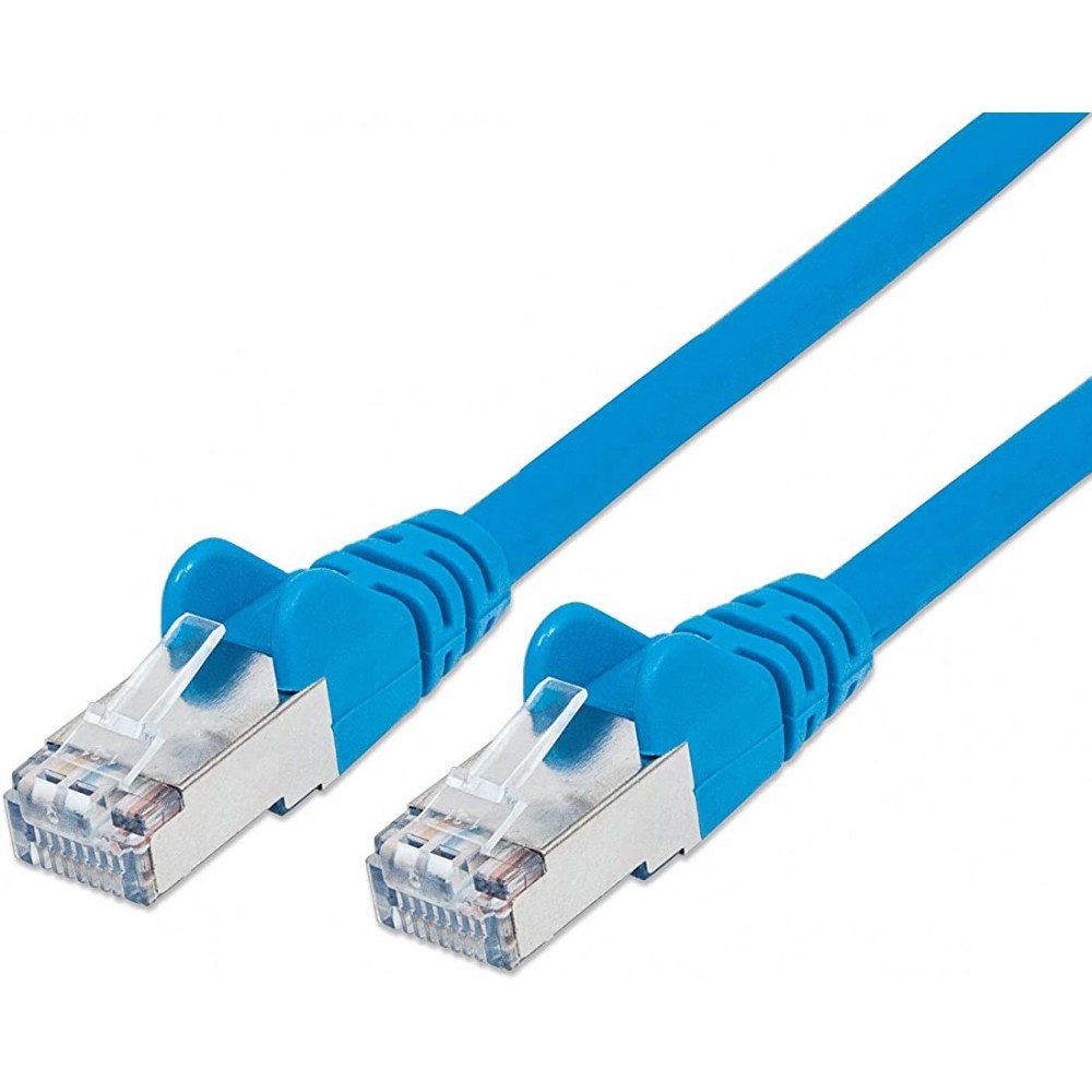 "Cavo di rete Patch Blu Cat. 5e 0,5m: prestazioni elevate e massima affidabilità" INTELLINET