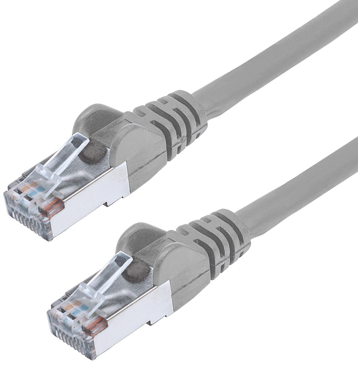 Cavo di Rete Patch Cat.5e Grigio 30m - Rame Schermato INTELLINET
