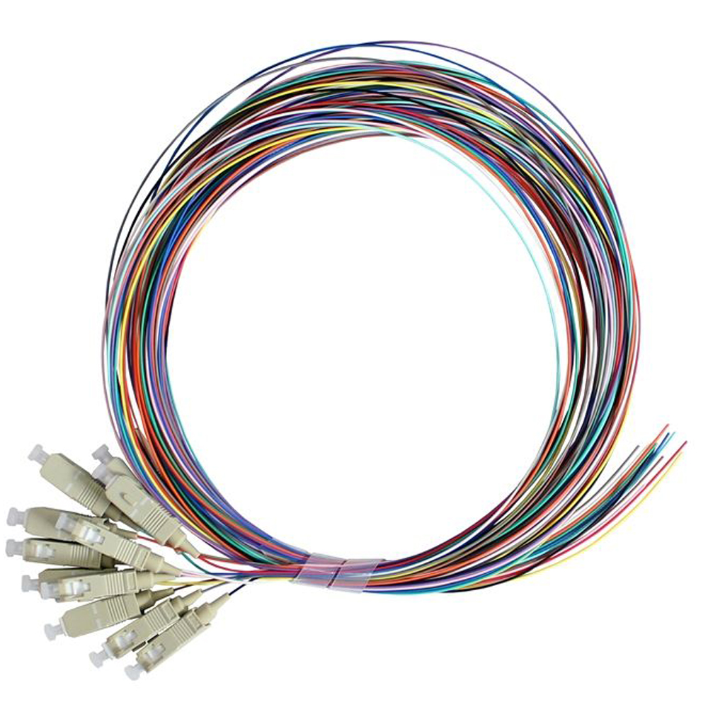 "Kit 12 Pigtail Fibra Ottica Multimodale OM3 SC 50/125 - 2m" TECHLY PROFESSIONAL - immagine 2