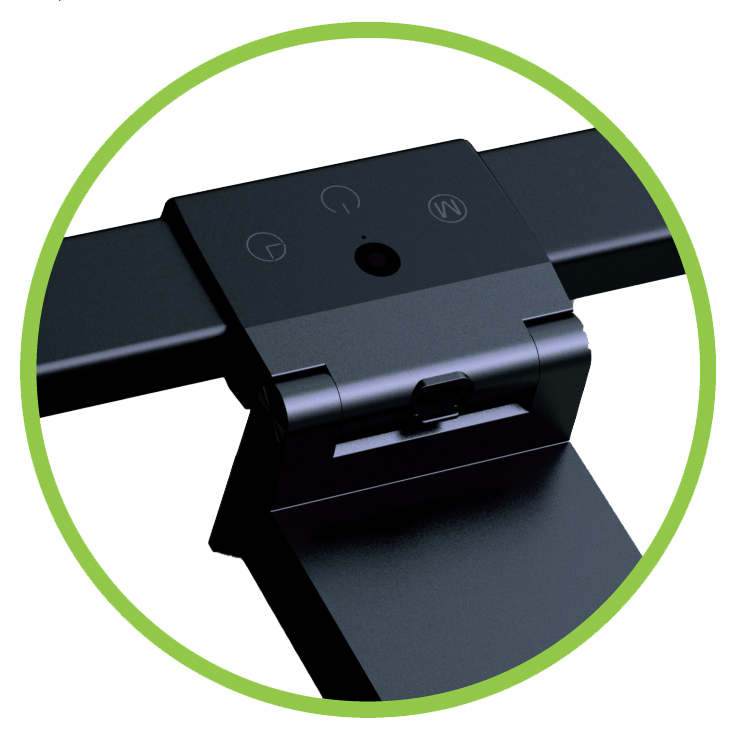 Barra Luminosa per Monitor 66 LED Luce di Lettura USB-C™ con Regolazione Temperatura Colore e Dimmer TECHLY - immagine 6