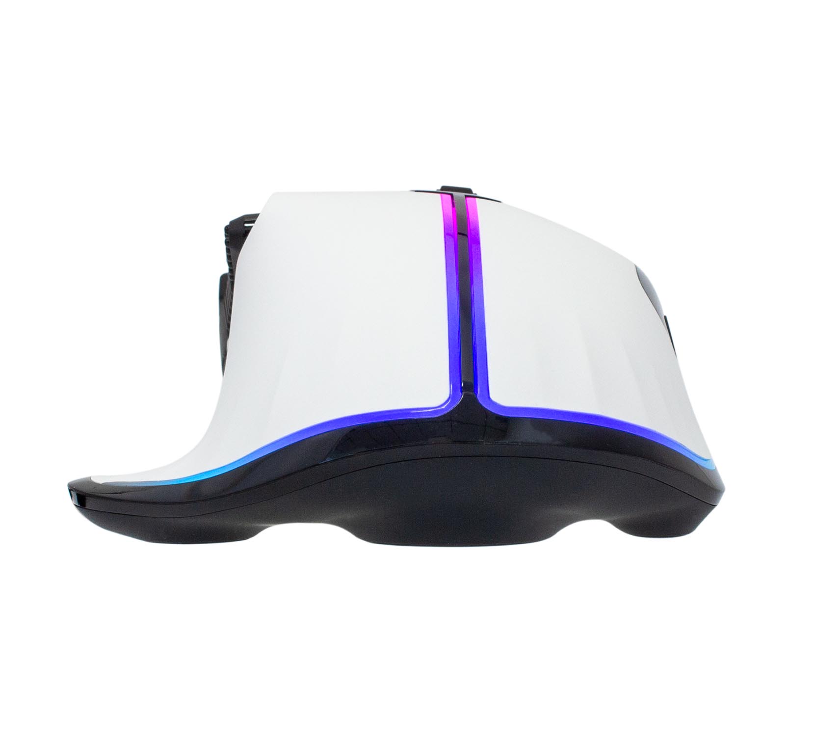 Mouse Gaming RGB USB 12000 dpi 9 Tasti Bianco Marrok WHITE SHARK - immagine 6
