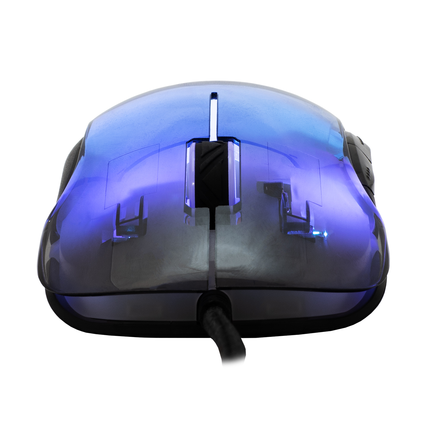 Mouse Gaming RGB USB 12800 dpi 7 Tasti Nero Mordred WHITE SHARK - immagine 6