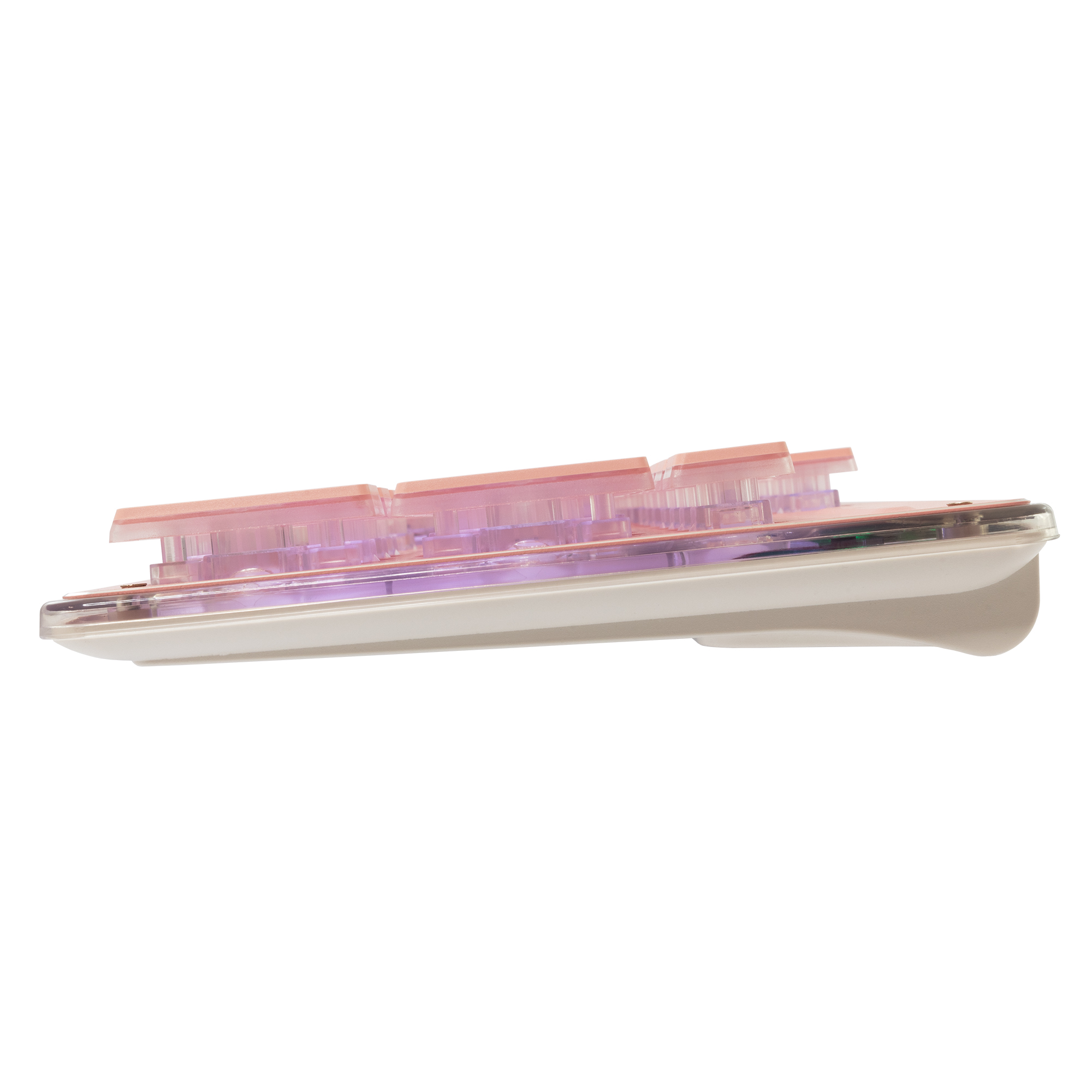 Tastiera Gaming USB 104 Tasti con Retroilluminazione LED Rosa WHITE SHARK - immagine 6