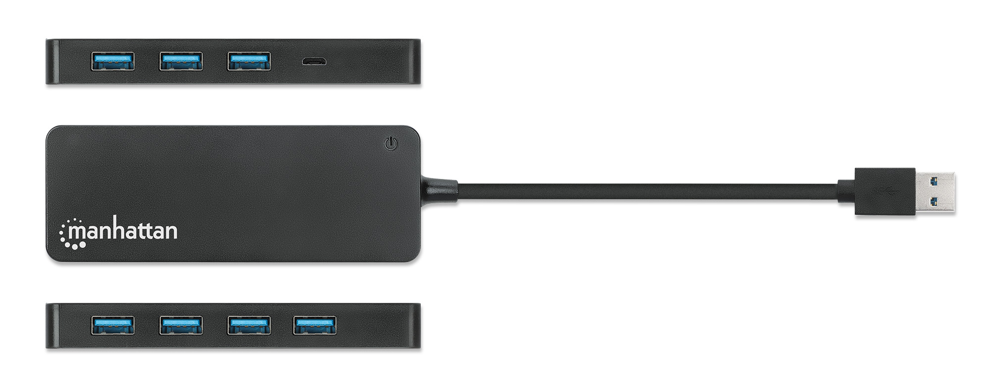 Hub USB-A 3.2 Gen1 7 Porte USB-A MANHATTAN - immagine 6
