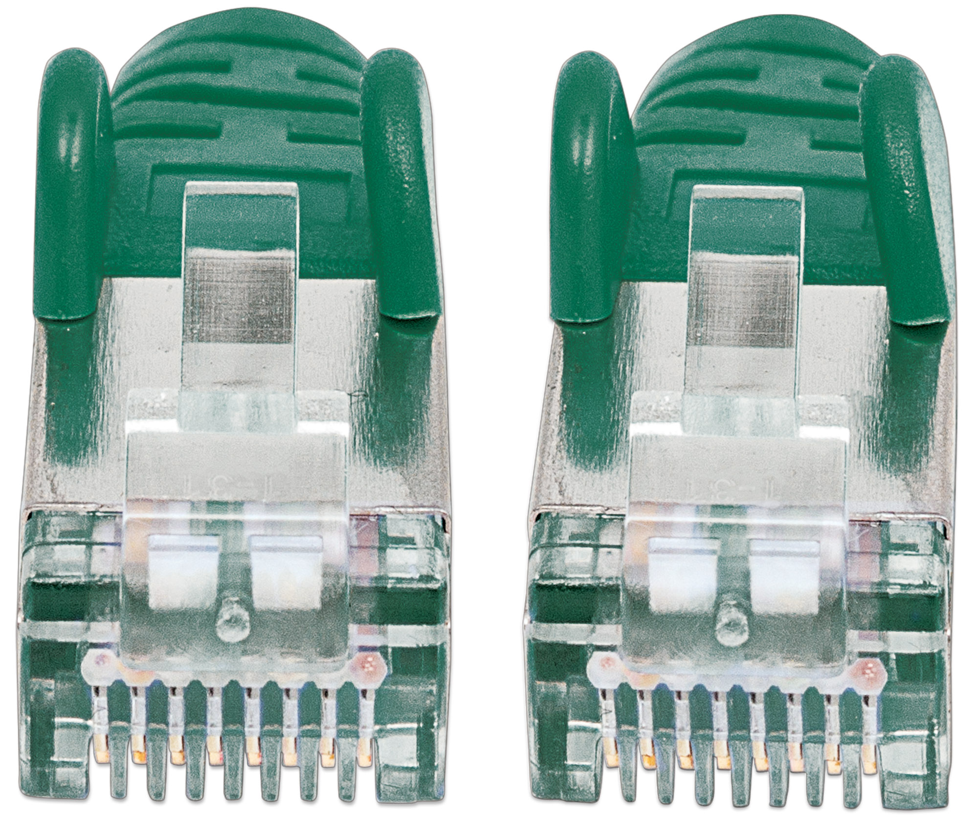 Cavo Patch in Rame Verde Cat. 5e - 7,5m INTELLINET - immagine 5