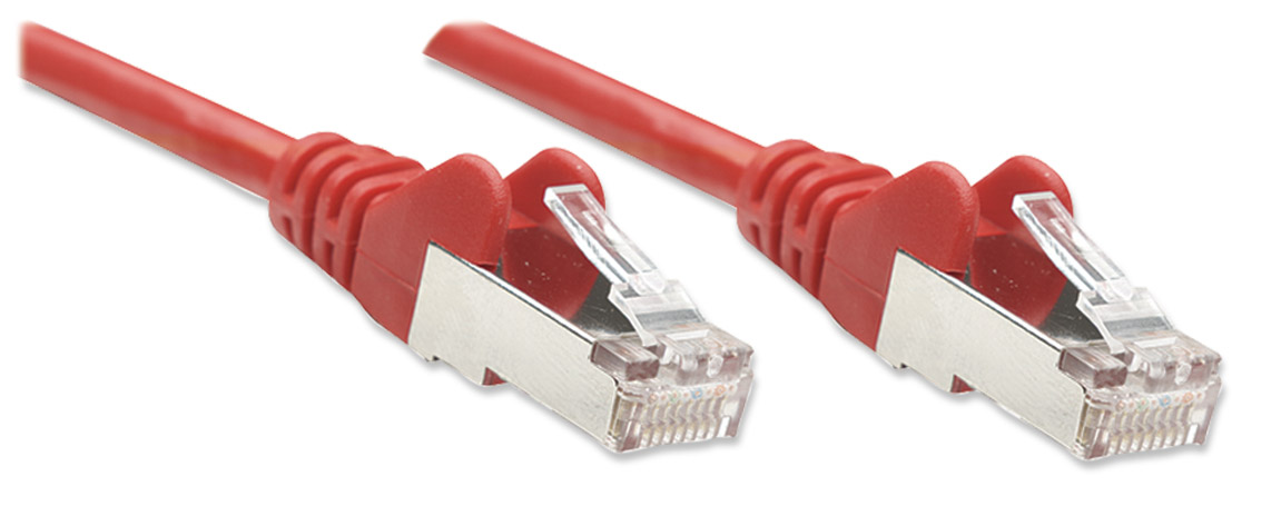 Cavo di Rete Patch Rosso Cat. 5e 20m INTELLINET - immagine 5