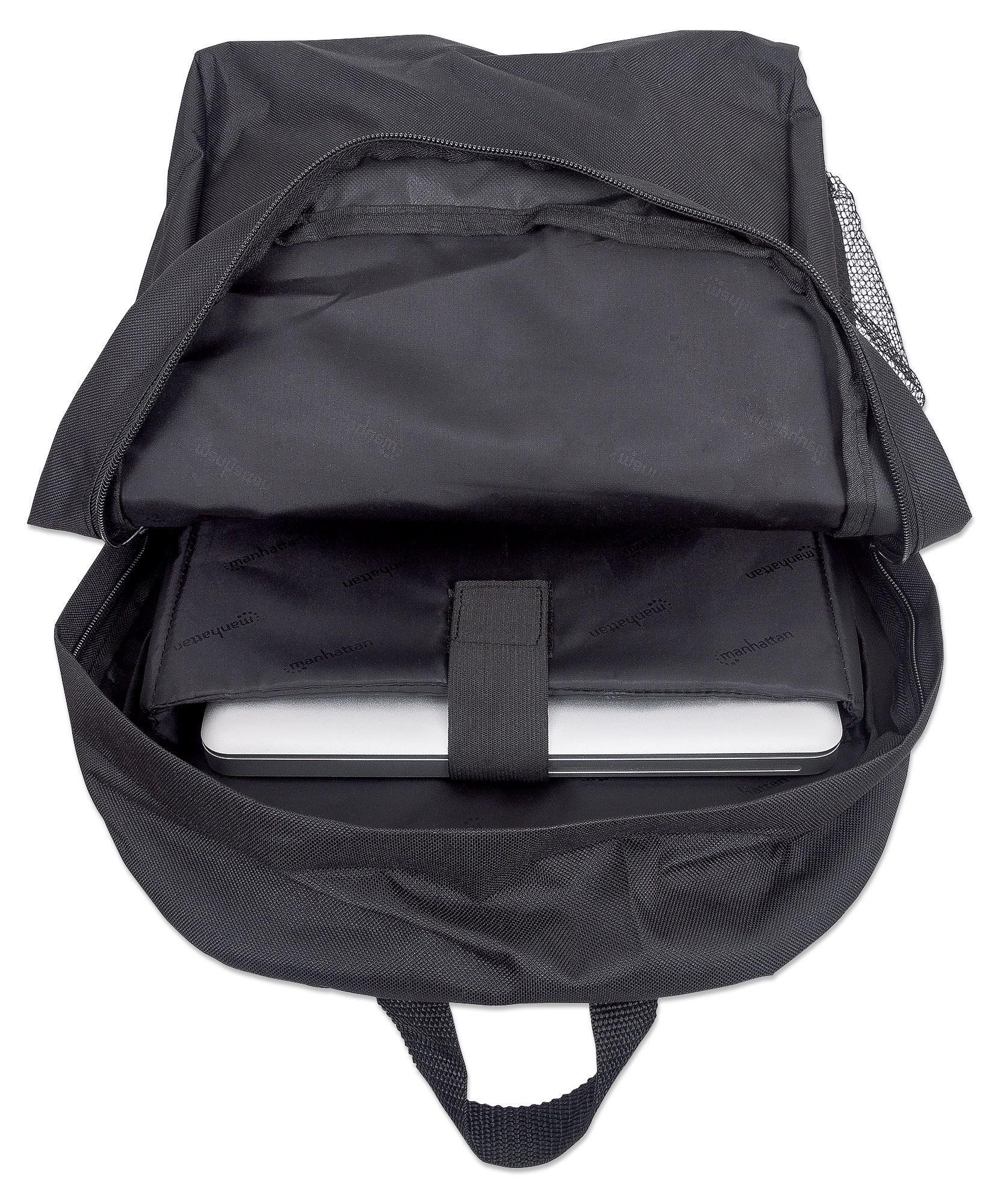 Zainetto per Notebook 15.6'' Knappack Nero MANHATTAN - immagine 6