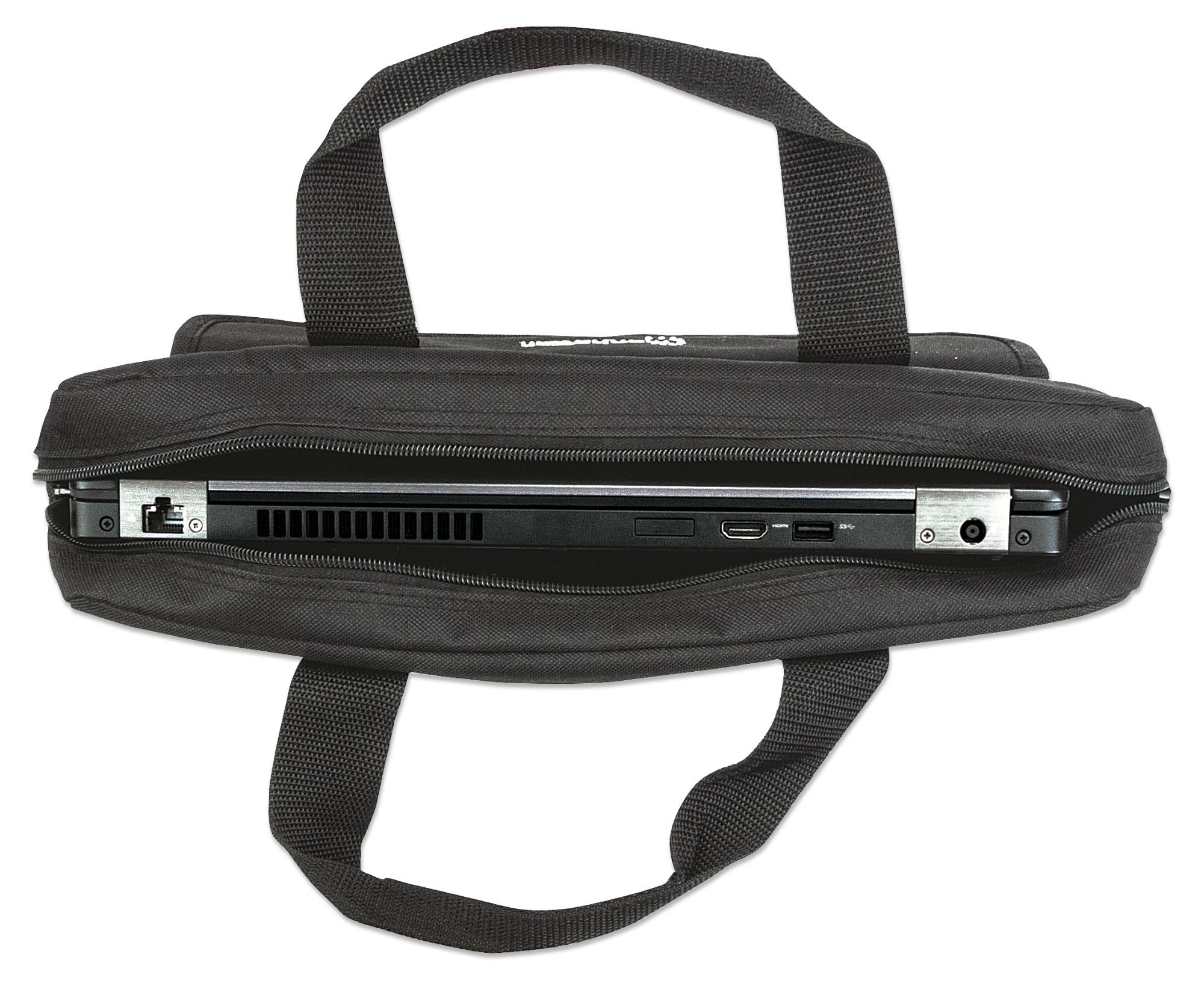 Borsa per Notebook 14,1'' London Nero MANHATTAN - immagine 6