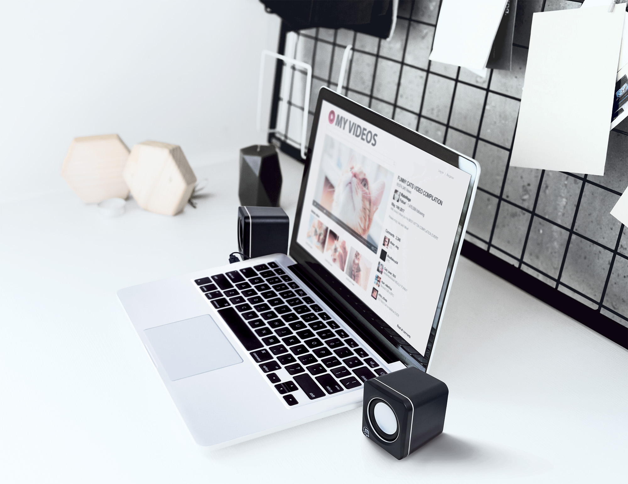 Mini Casse Acustiche per PC e Notebook USB-A USB-C™ MANHATTAN - immagine 6