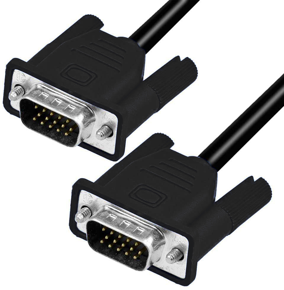 Cavo monitor SVGA 3,0 mt Nero MANHATTAN