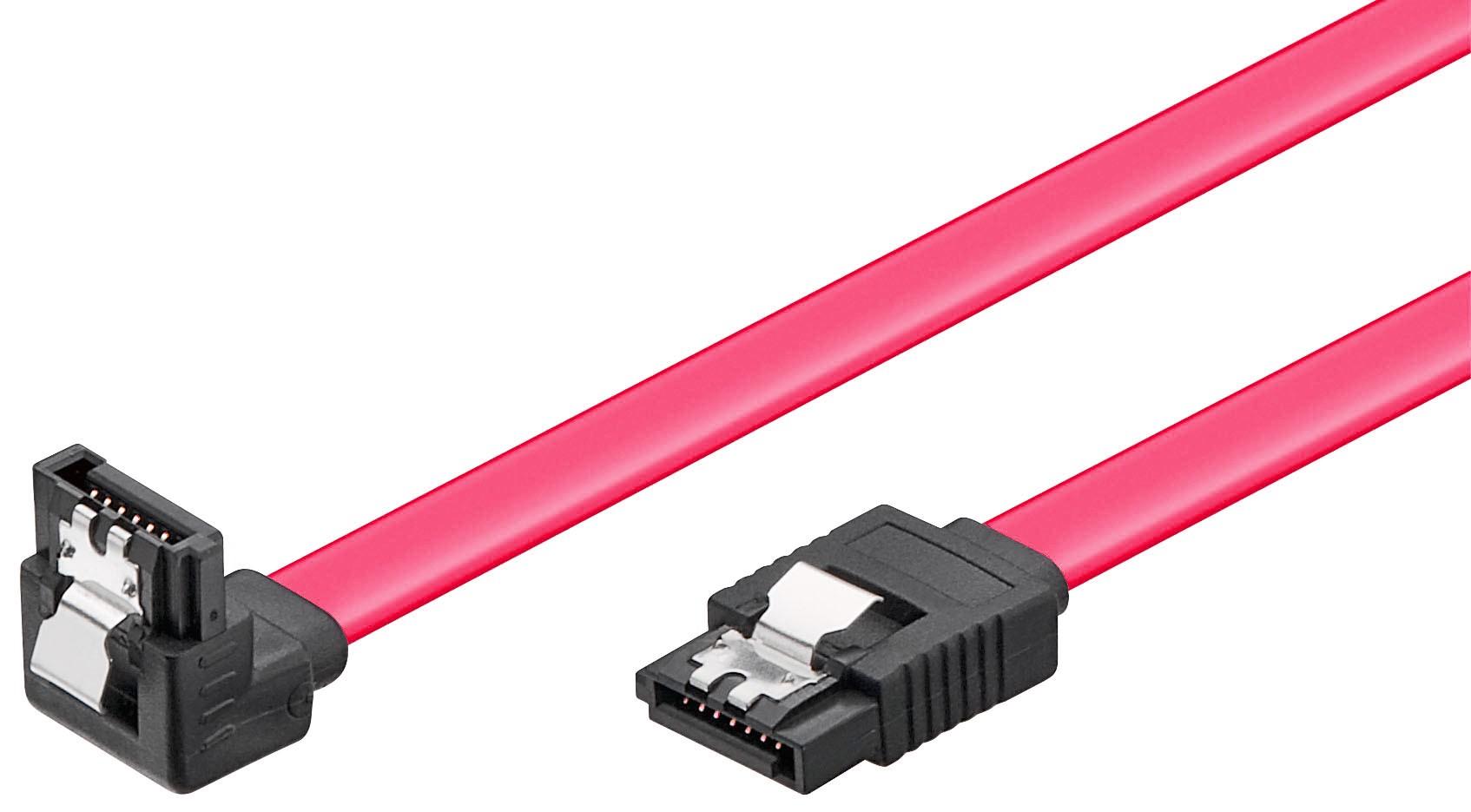 "Cavo S-ATA 6GBs Angolato: rapido e compatto" MANHATTAN