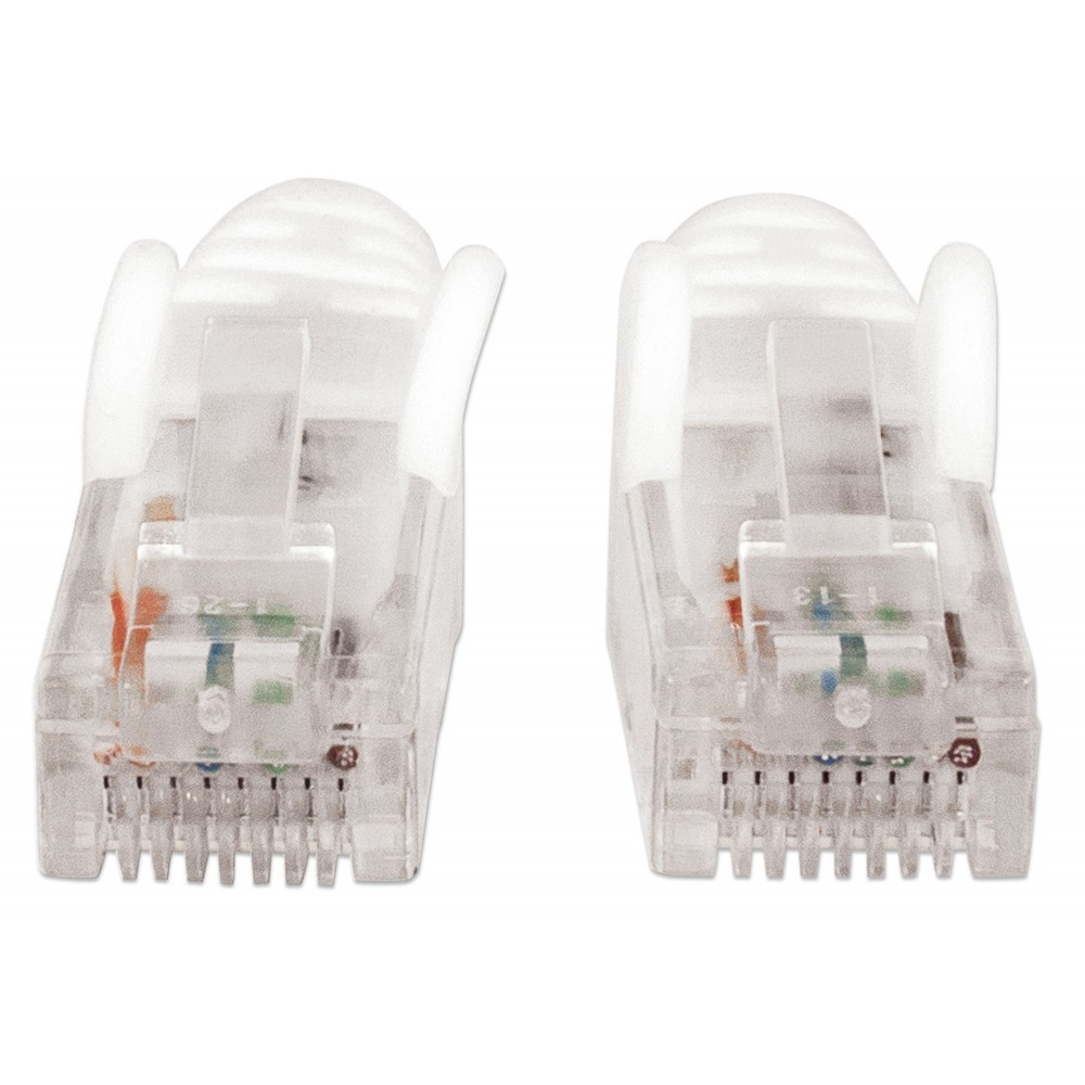 Cavo di Rete Patch Bianco Cat. 5e UTP 3m INTELLINET - immagine 7