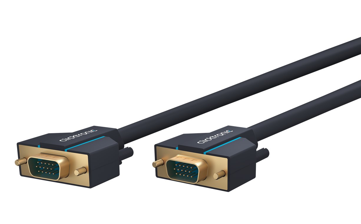 Cavo VGA 20m Alta Risoluzione: Connettori Dorati CLICKTRONIC - immagine 7