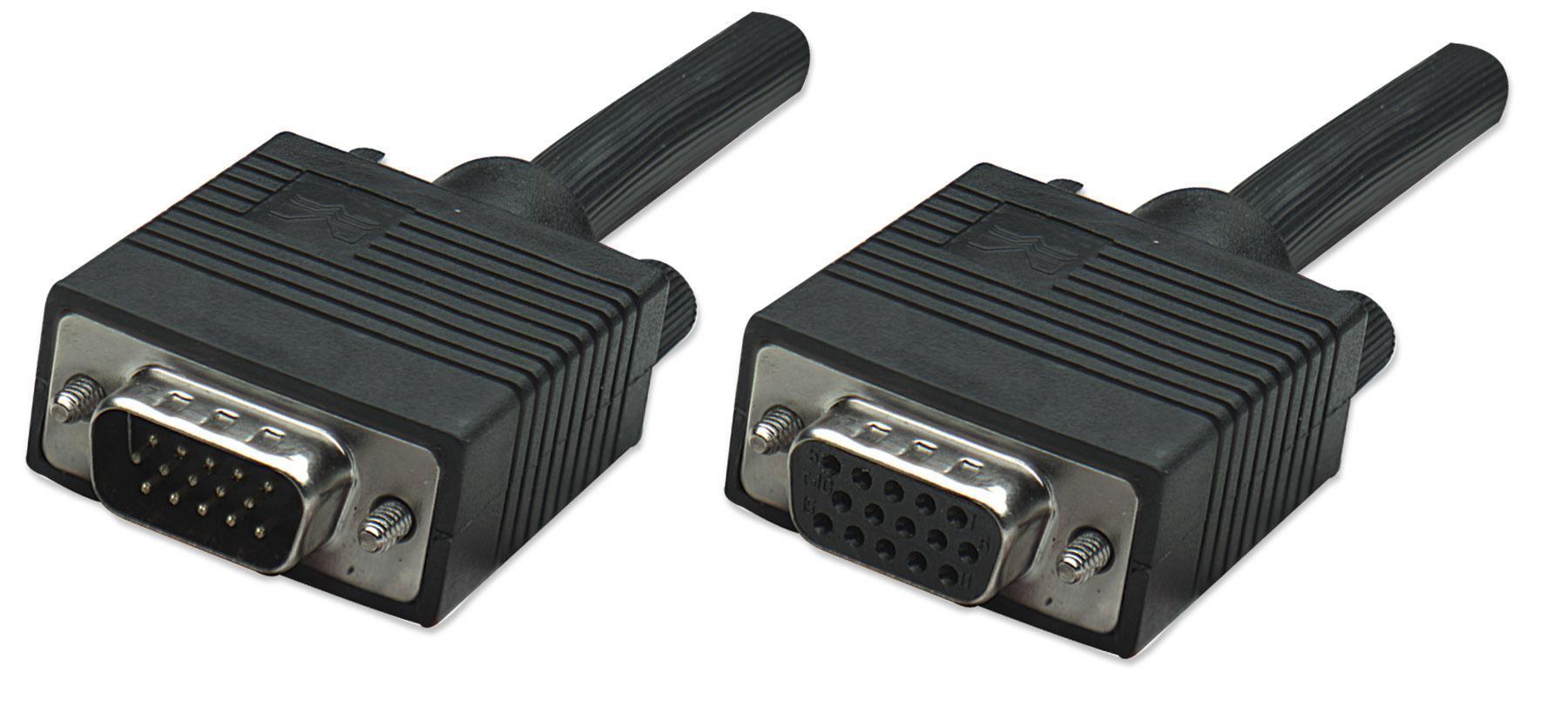 Cavo Monitor Svga M/F 4,5m: qualità e prestazioni top MANHATTAN