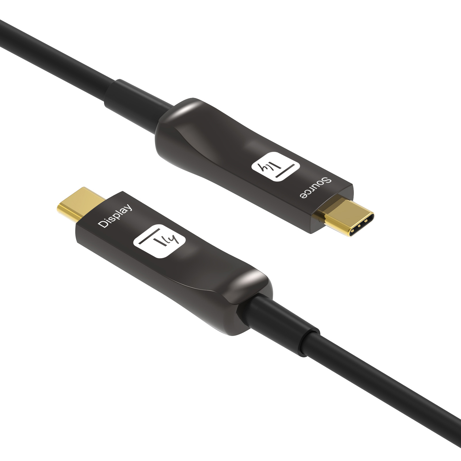 Cavo Audio/Video Ottico Attivo USB-C™ M/M AOC Fibra Ottica 4K 30m TECHLY - immagine 7