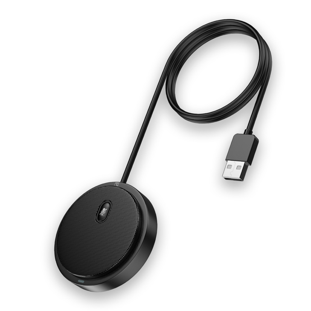 Microfono USB Omnidirezionale da Conferenza con Tasto Muto TECHLY - immagine 9