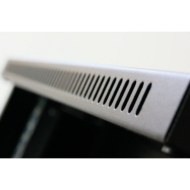 Armadio Rack 19'' Flat a muro p.15cm 6 unità sezione unica Nero TECHLY PROFESSIONAL - immagine 9