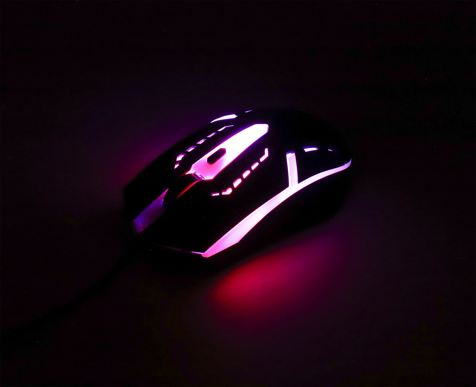 Mouse Ottico Gaming USB 1500dpi Retroilluminazione LED RGB MANHATTAN - immagine 9