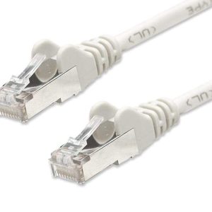 "Cavo Patch Rame Schermato Cat. 5e Bianco 2m: connessioni veloci e affidabili" INTELLINET