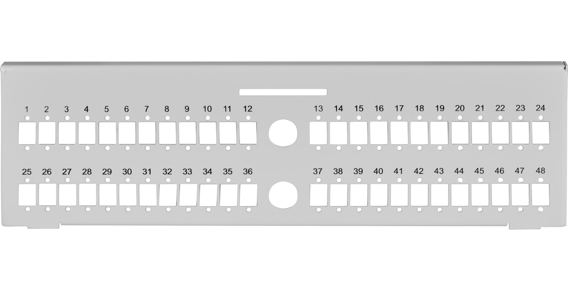 Pannello di Distribuzione Fibra Ottica 48 SC-Simplex per Box a Muro I-CASE FO-MWD2 OEM - immagine 2