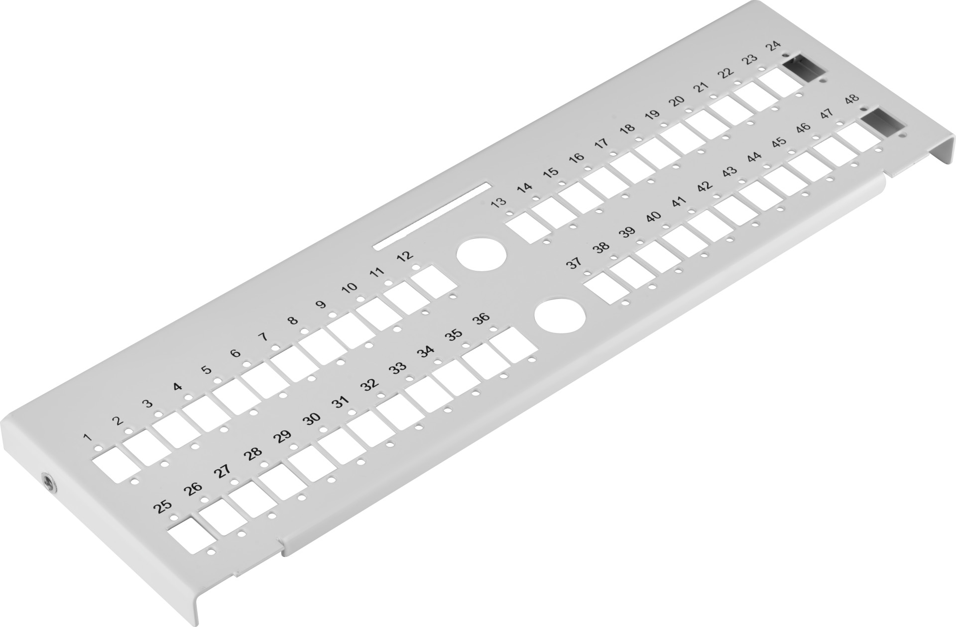 Pannello di Distribuzione Fibra Ottica 48 SC-Simplex per Box a Muro I-CASE FO-MWD2 OEM - immagine 4