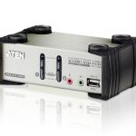 Switch KVM VGA audio 2 porte con OSD e USB/PS2 - CS-1732B ATEN